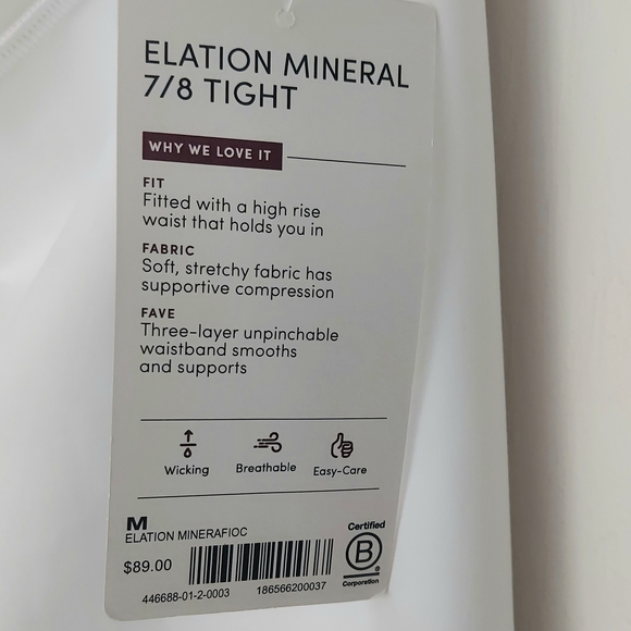 Athleta Elation Mineral 7/8 Tight Sz. M NWT - Picture 10 of 10